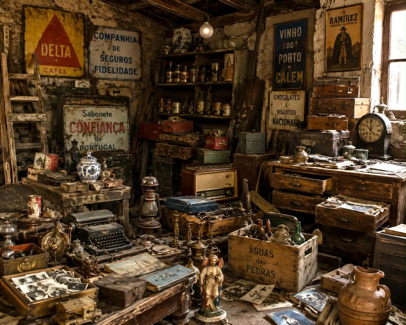 Dispensas e Garagens (com colecionismo)