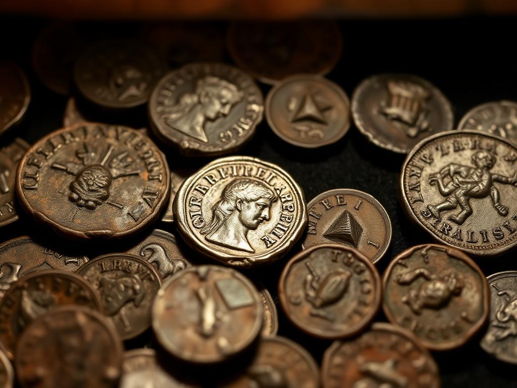 Moedas Romanas e Medievais
