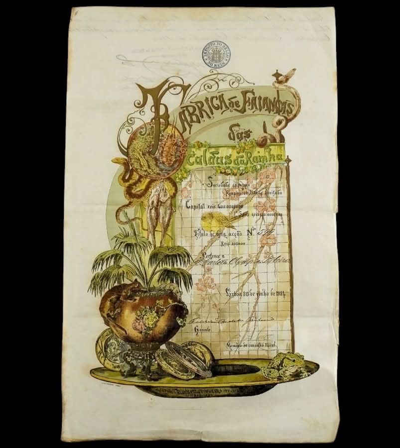 Ações e Títulos Antigos Portugueses